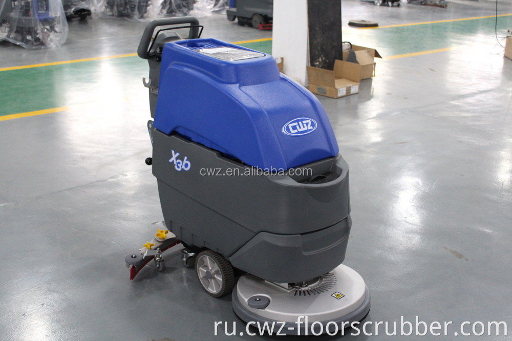 CWZ Electric Compact Factory Plak Scrubber